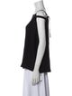 Helmut Lang Bateau Neckline Short Sleeve Top