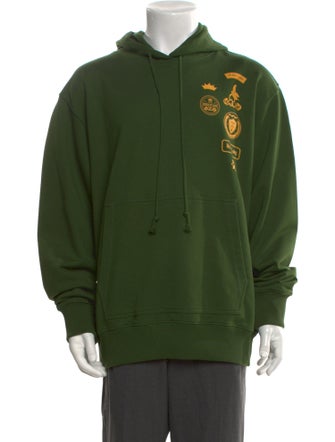 Helmut Lang Graphic Print Crew Neck Hoodie