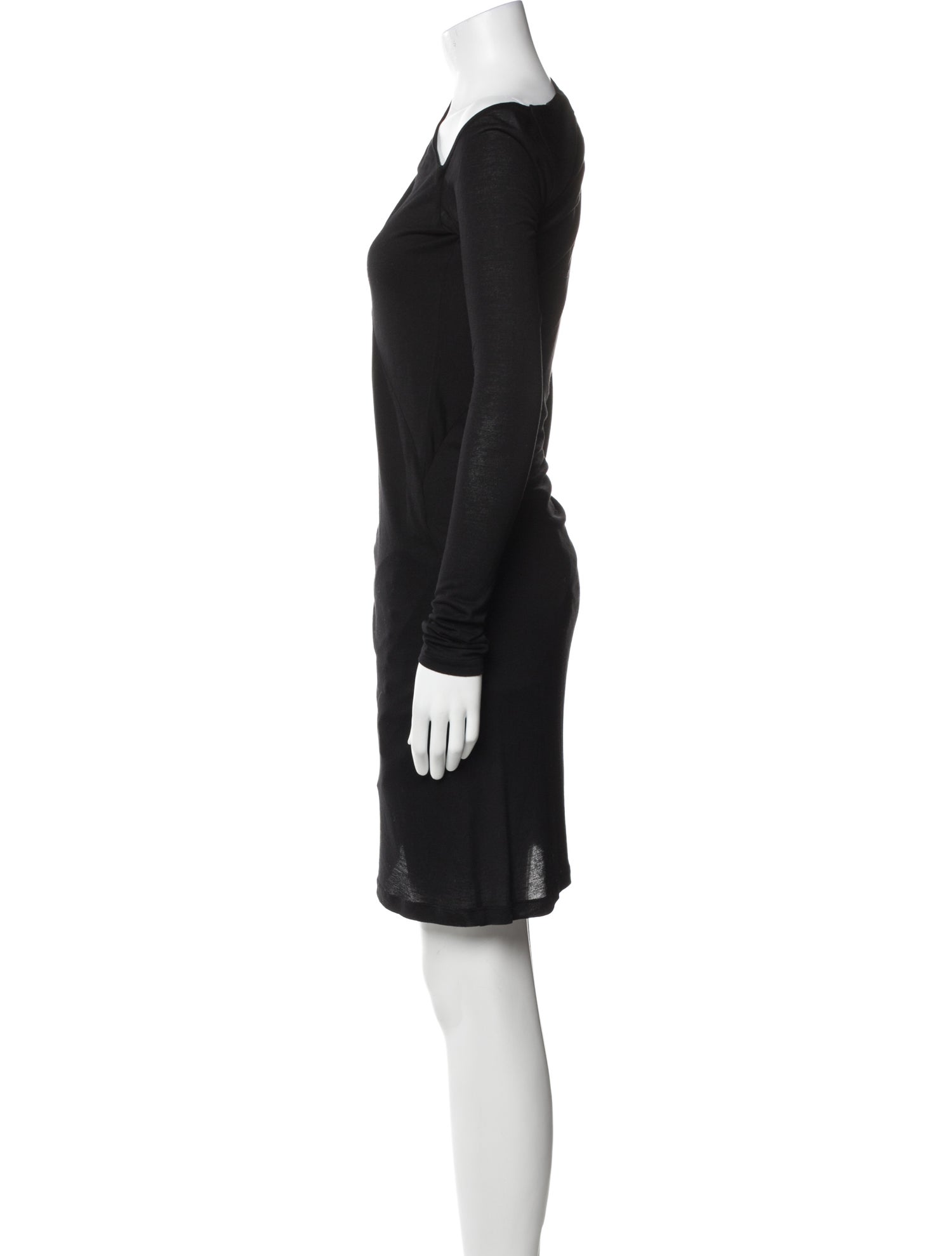 Helmut Lang One-Shoulder Mini Dress