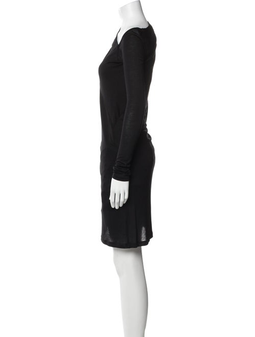 Helmut Lang One-Shoulder Mini Dress