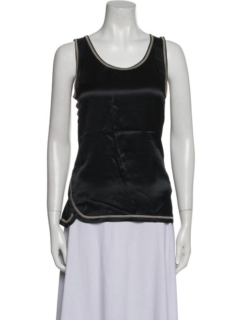 Helmut Lang Scoop Neck Sleeveless Top