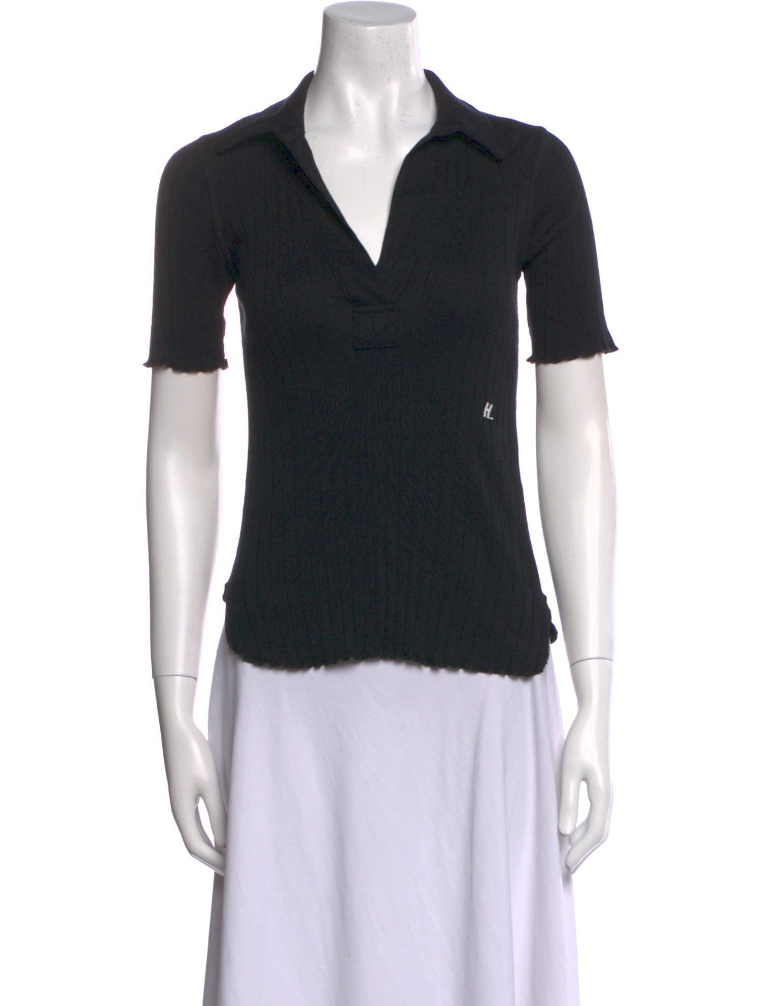 Helmut Lang Short Sleeve Polo