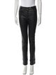 Helmut Lang Lamb Leather Skinny Leg Pants