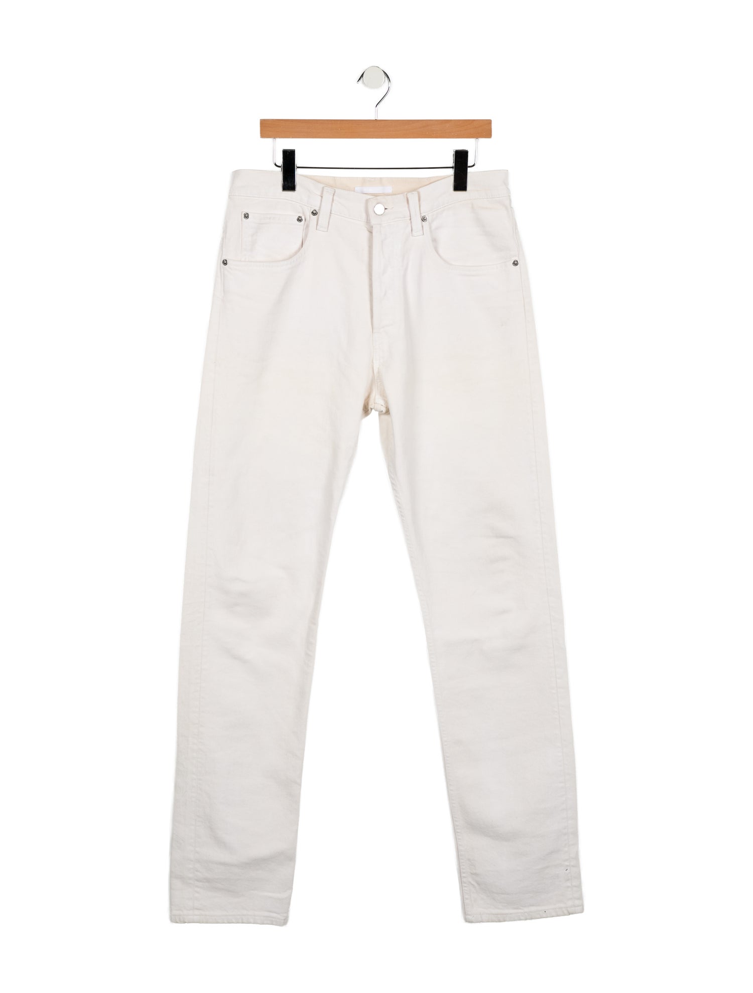 Helmut Lang High-Rise Straight Leg Jeans