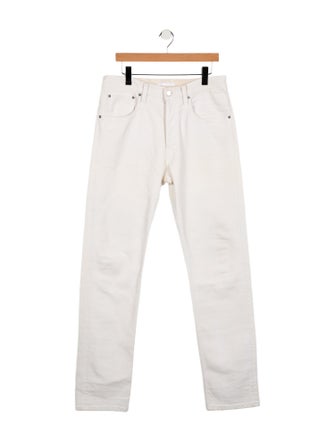 Helmut Lang High-Rise Straight Leg Jeans