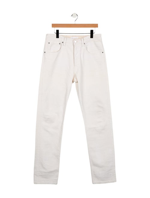 Helmut Lang High-Rise Straight Leg Jeans