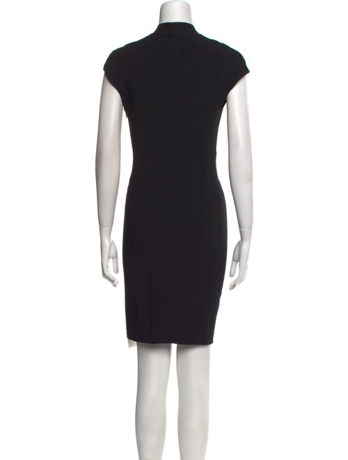 Helmut Lang V-Neck Mini Dress