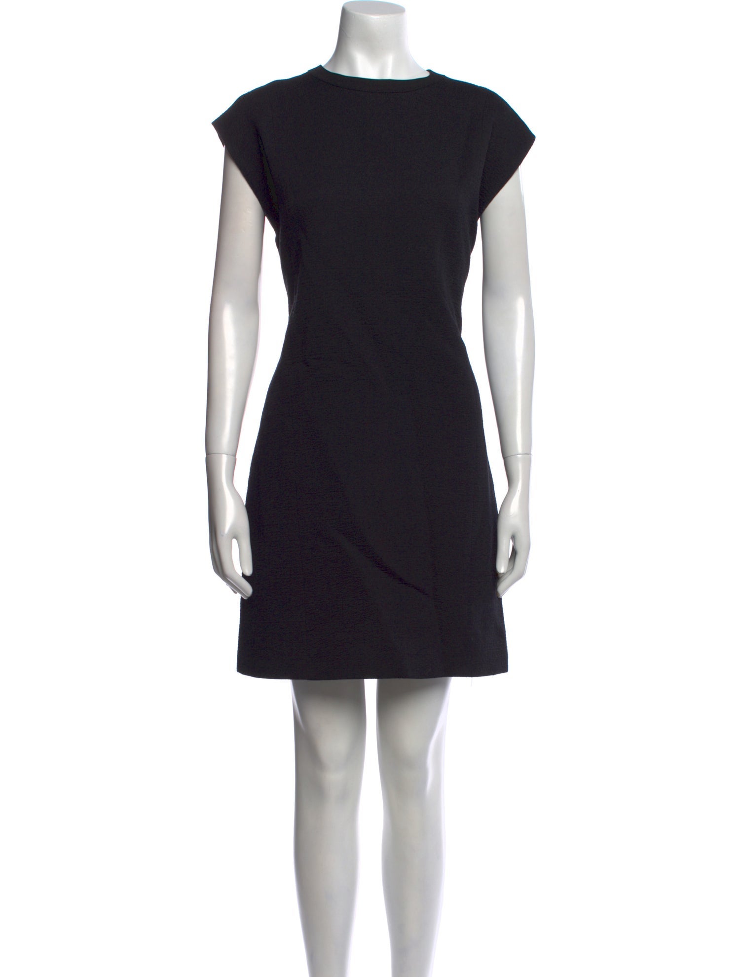 Helmut Lang Crew Neck Knee-Length Dress
