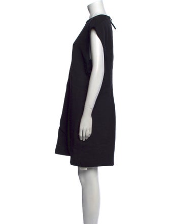 Helmut Lang Crew Neck Knee-Length Dress