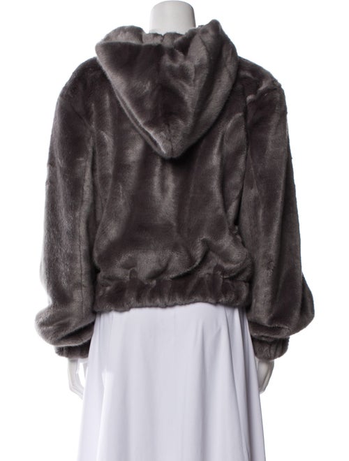 Helmut Lang Faux Fur Coat