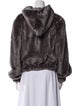 Helmut Lang Faux Fur Coat