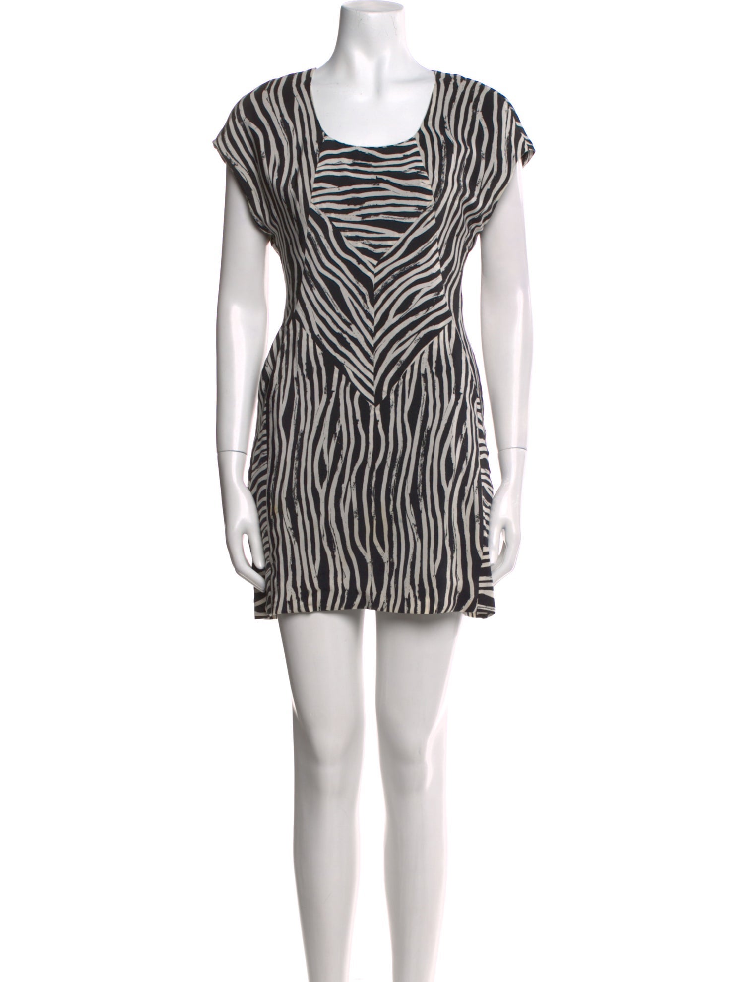 Helmut Lang Silk Mini Dress