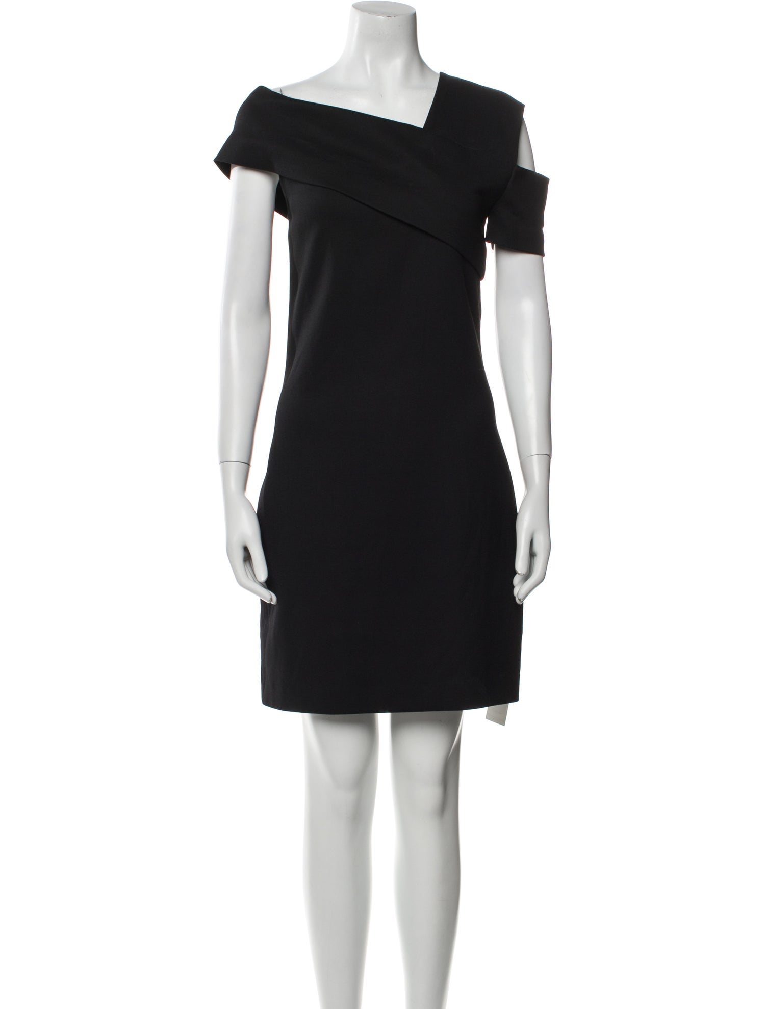 Helmut Lang Virgin Wool Mini Dress