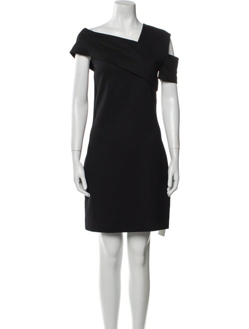 Helmut Lang Virgin Wool Mini Dress