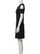 Helmut Lang Virgin Wool Mini Dress