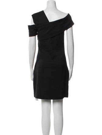 Helmut Lang Virgin Wool Mini Dress