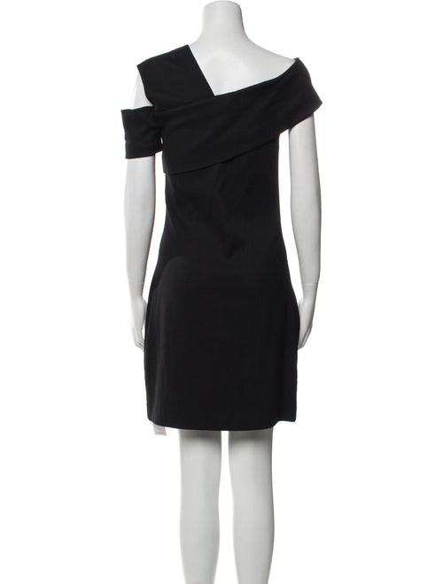 Helmut Lang Virgin Wool Mini Dress