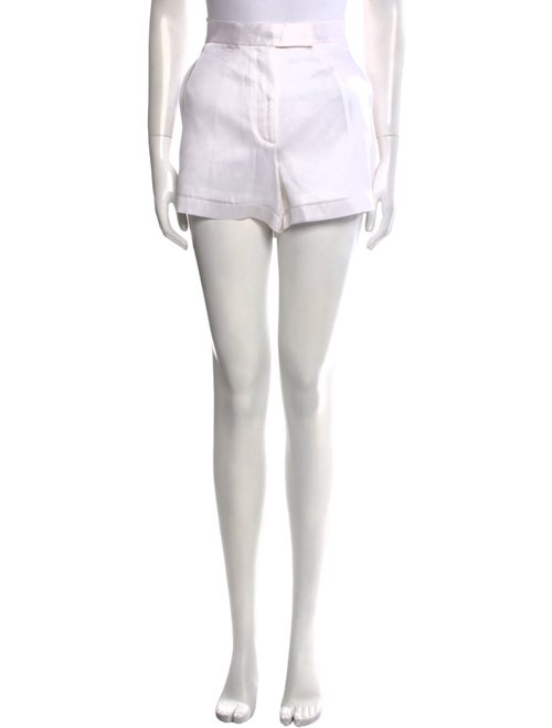 Helmut Lang Silk Mini Shorts