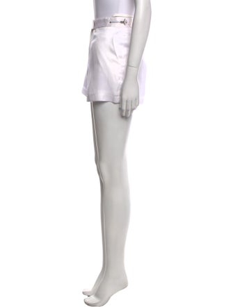 Helmut Lang Silk Mini Shorts