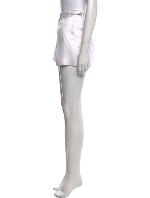 Helmut Lang Silk Mini Shorts
