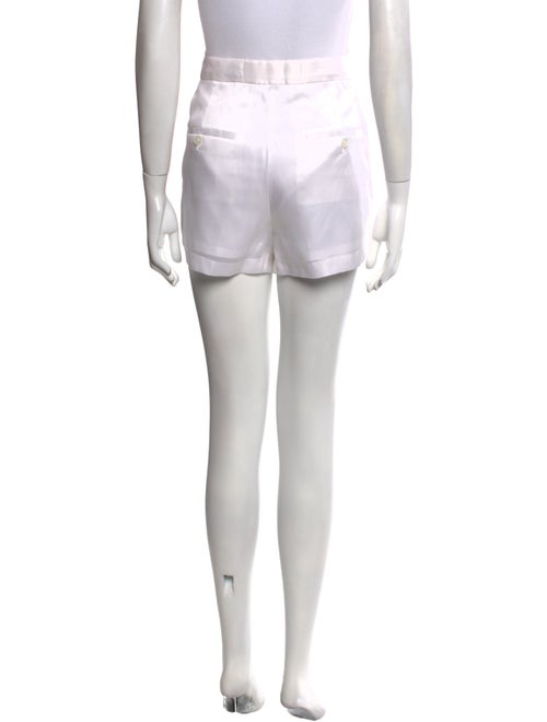 Helmut Lang Silk Mini Shorts
