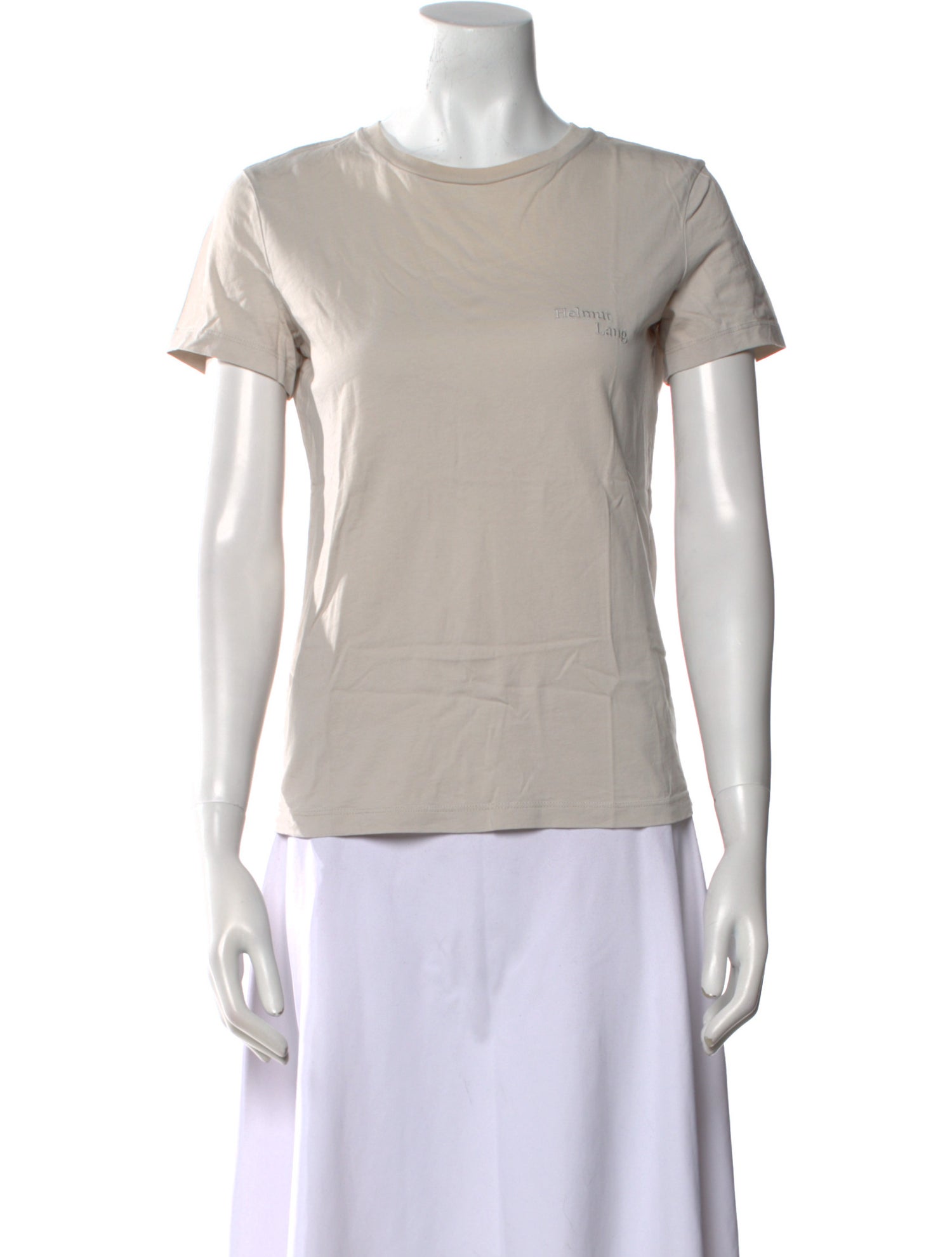 Helmut Lang Crew Neck Short Sleeve T-Shirt