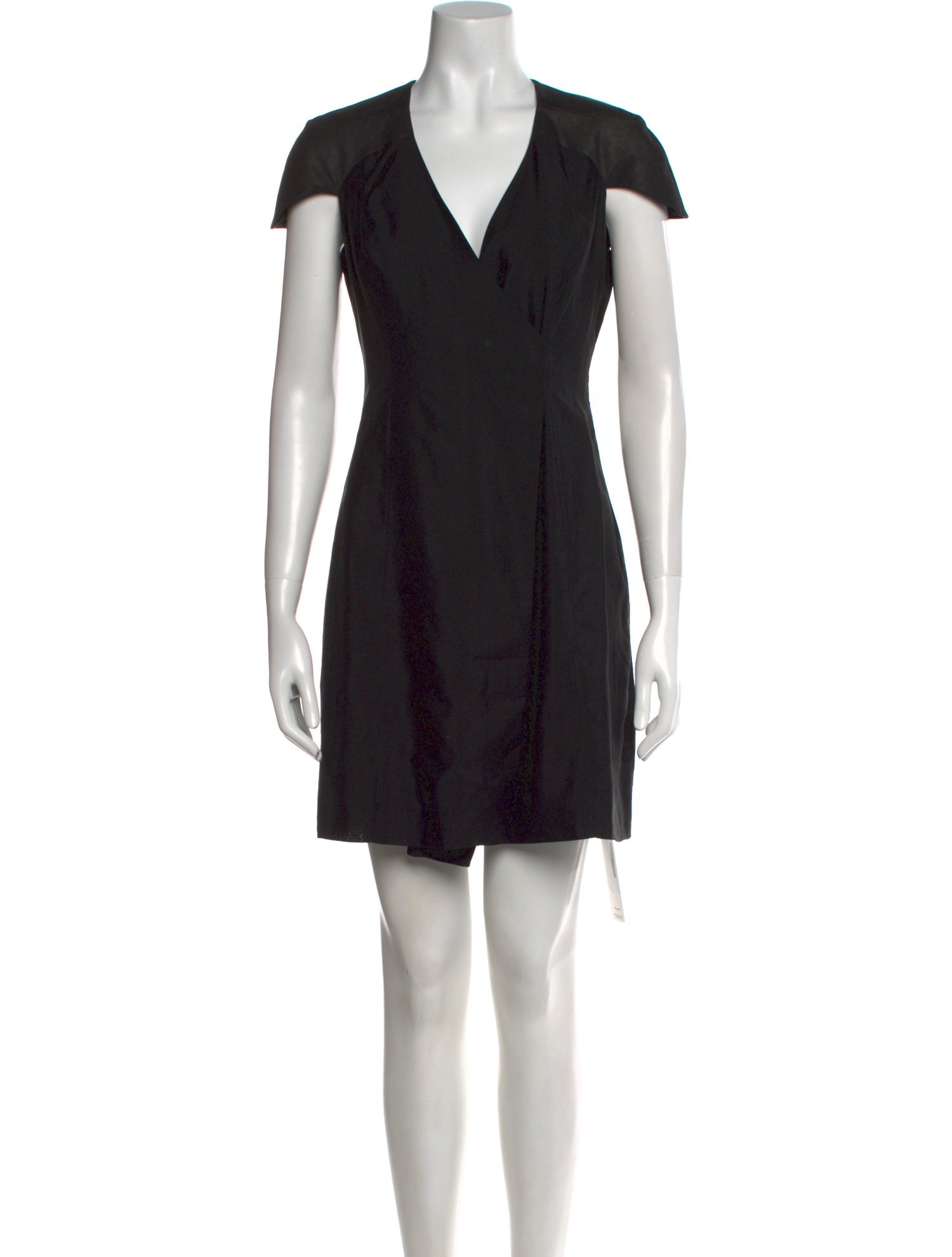 Helmut Lang Virgin Wool Mini Dress