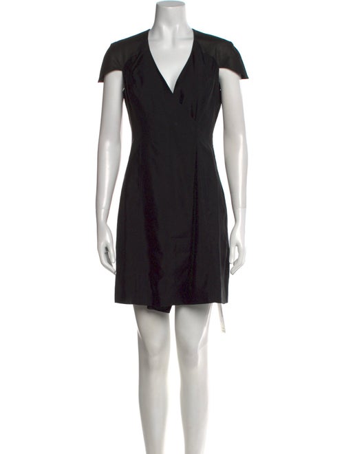 Helmut Lang Virgin Wool Mini Dress