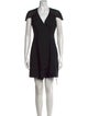 Helmut Lang Virgin Wool Mini Dress