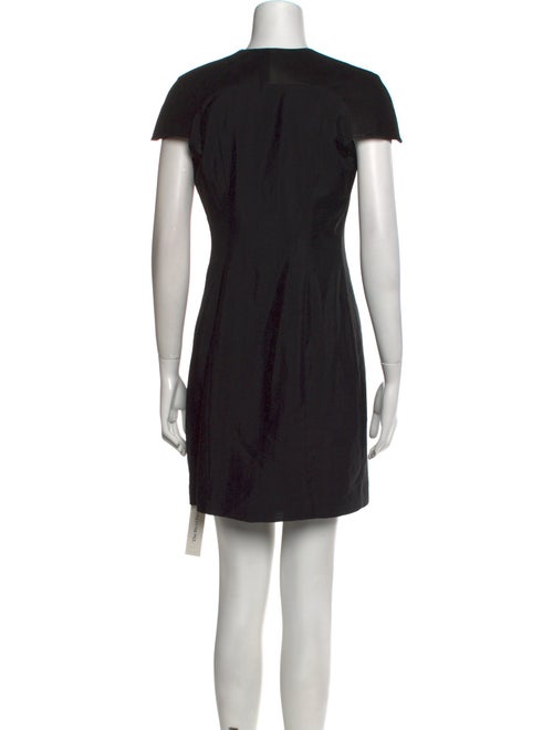 Helmut Lang Virgin Wool Mini Dress