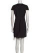 Helmut Lang Virgin Wool Mini Dress