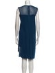 Helmut Lang Crew Neck Knee-Length Dress