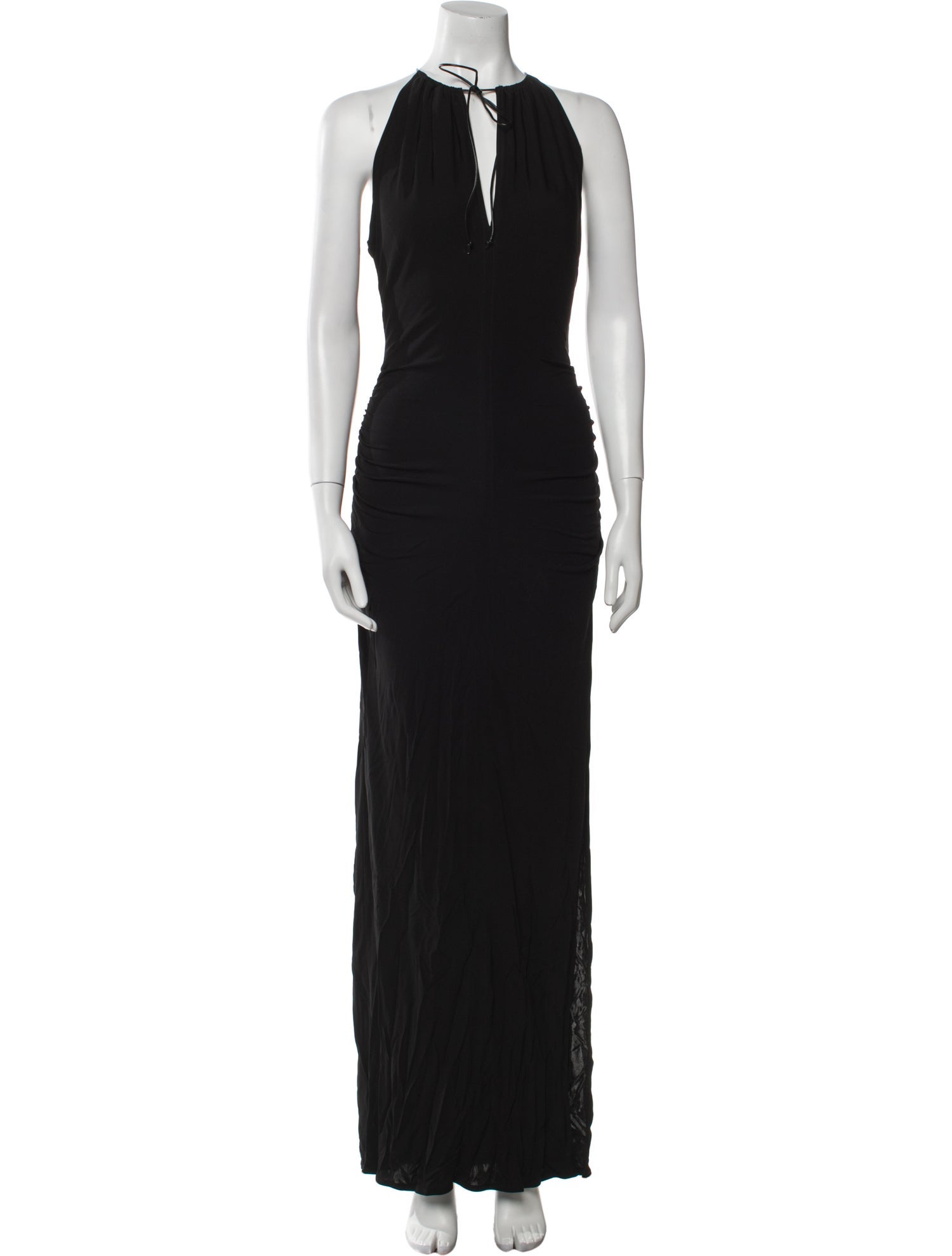 Helmut Lang Halterneck Long Dress