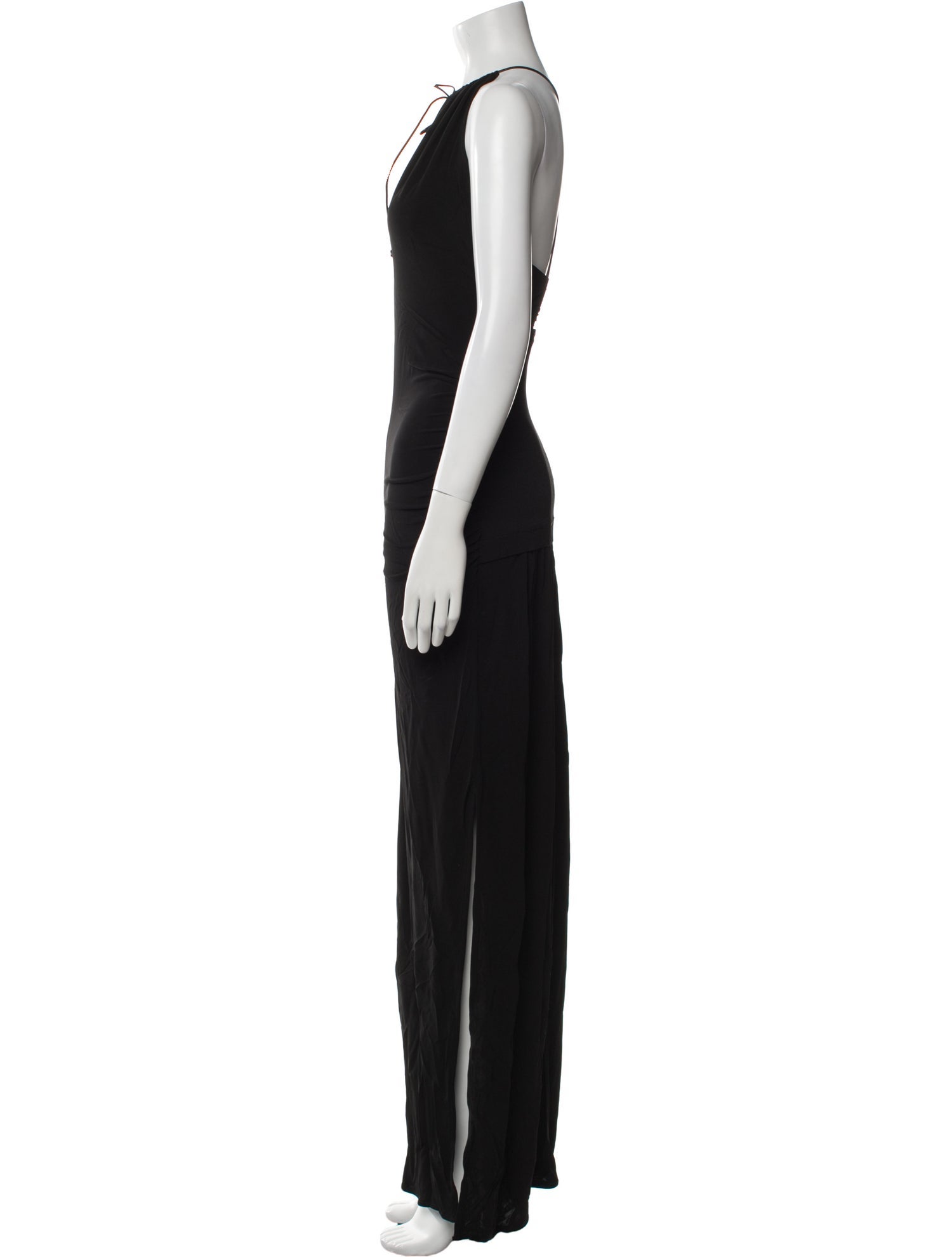 Helmut Lang Halterneck Long Dress