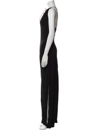 Helmut Lang Halterneck Long Dress