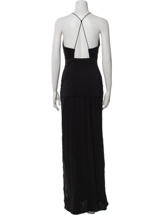 Helmut Lang Halterneck Long Dress