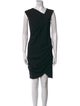 Helmut Lang V-Neck Knee-Length Dress