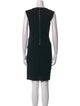 Helmut Lang V-Neck Knee-Length Dress