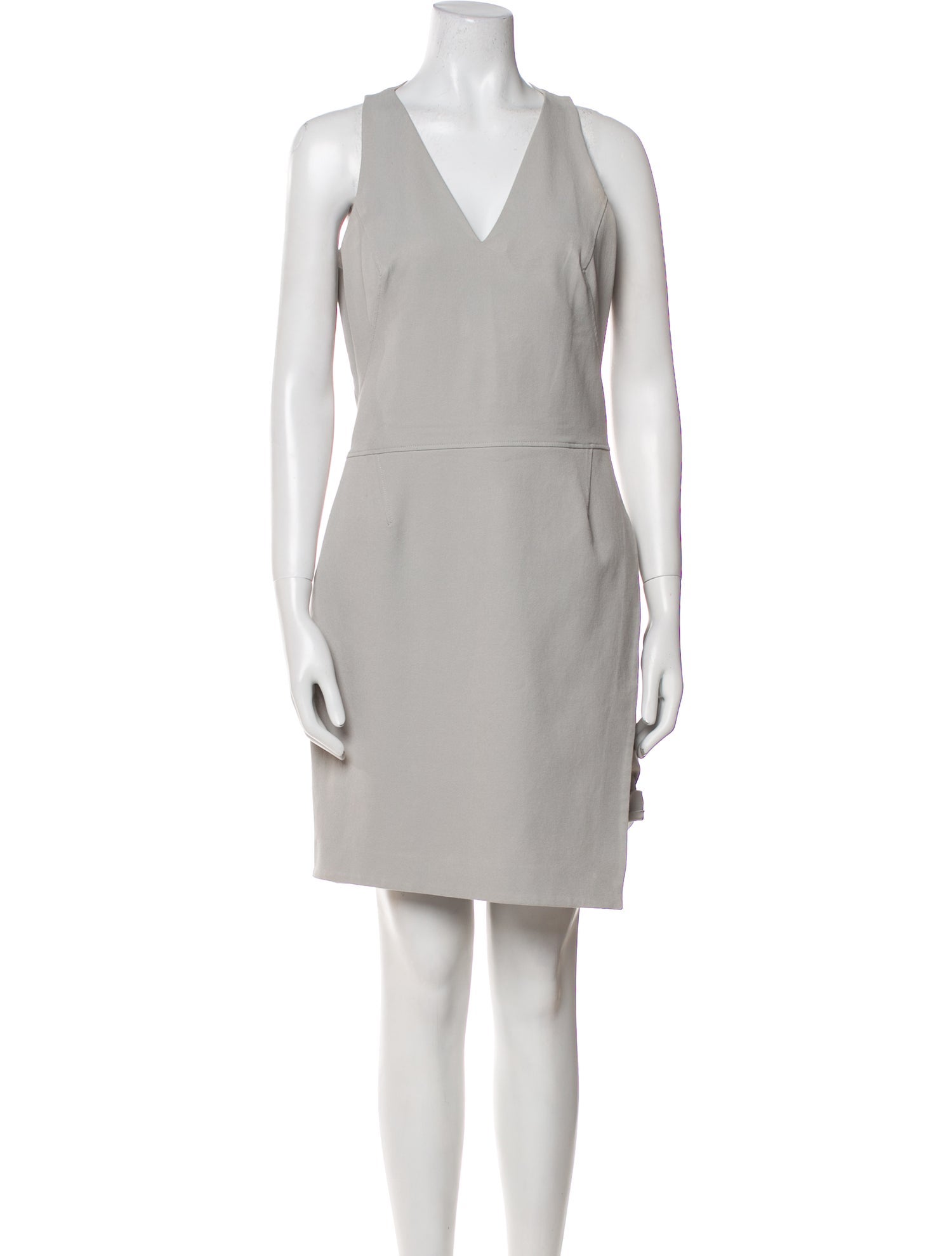 Helmut Lang V-Neck Mini Dress