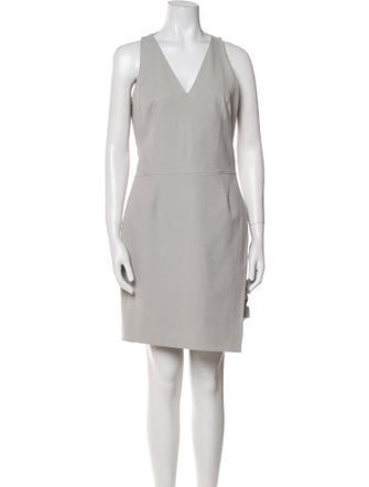 Helmut Lang V-Neck Mini Dress
