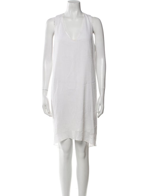 Helmut Lang Scoop Neck Mini Dress