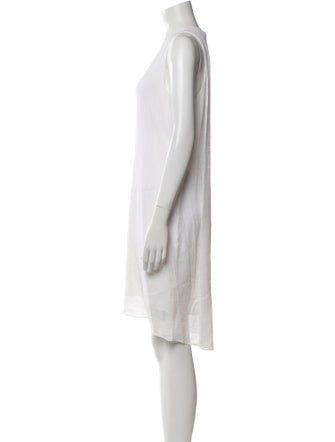 Helmut Lang Scoop Neck Mini Dress