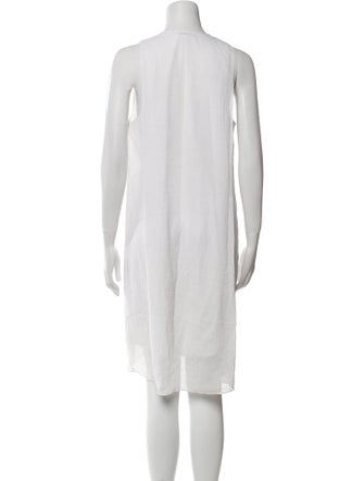 Helmut Lang Scoop Neck Mini Dress