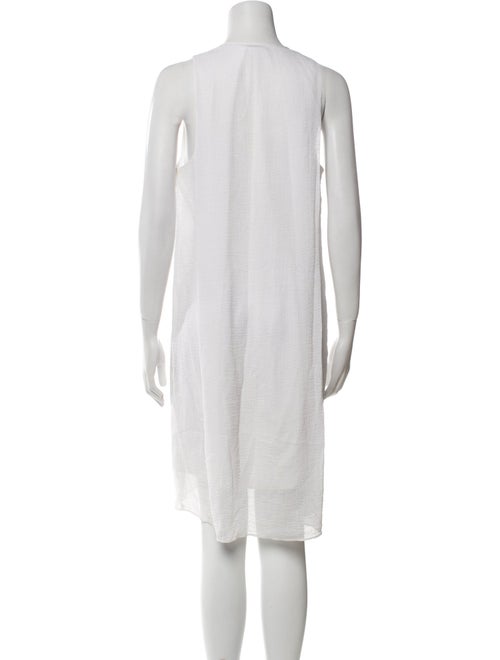 Helmut Lang Scoop Neck Mini Dress