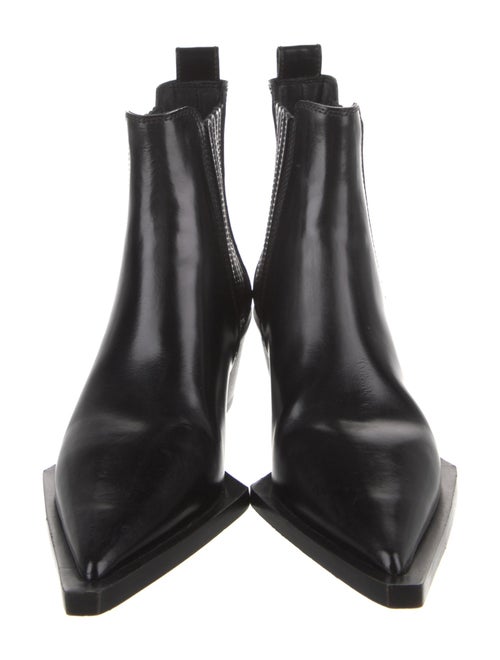 Helmut Lang Leather Chelsea Boots