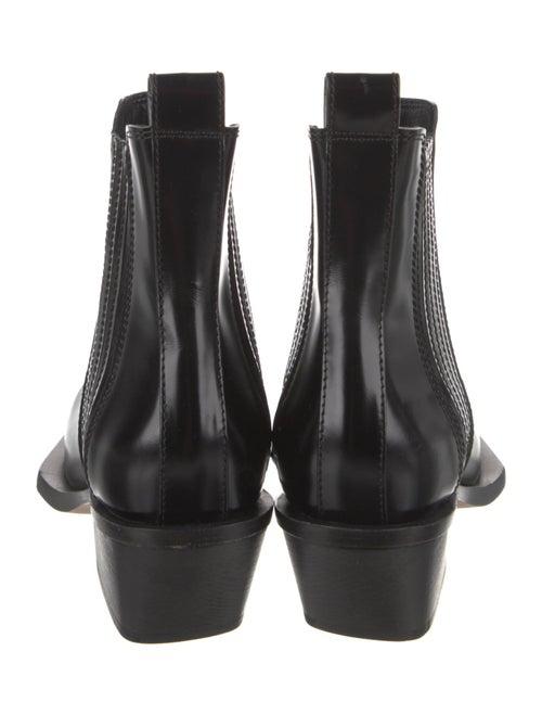Helmut Lang Leather Chelsea Boots