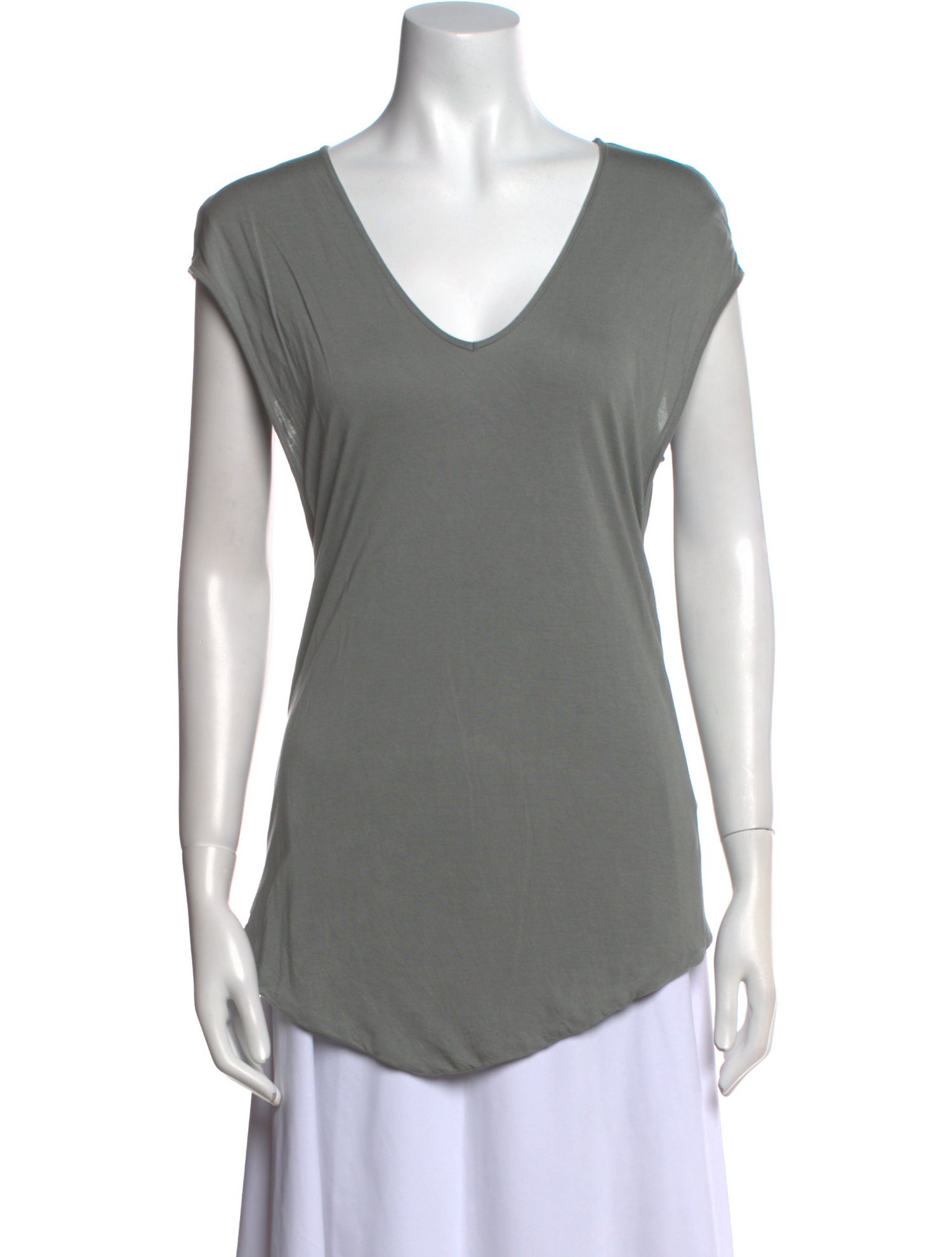 Helmut Lang V-Neck Short Sleeve T-Shirt