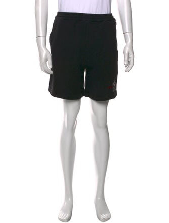 Helmut Lang Graphic Print Jogger Shorts