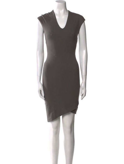 Helmut Lang V-Neck Mini Dress