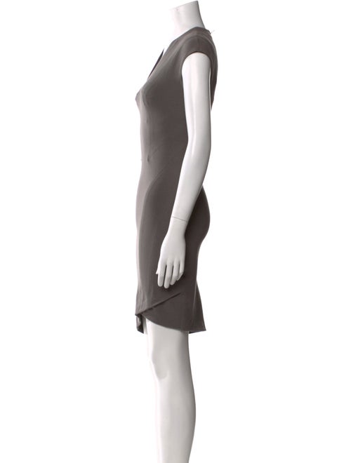 Helmut Lang V-Neck Mini Dress
